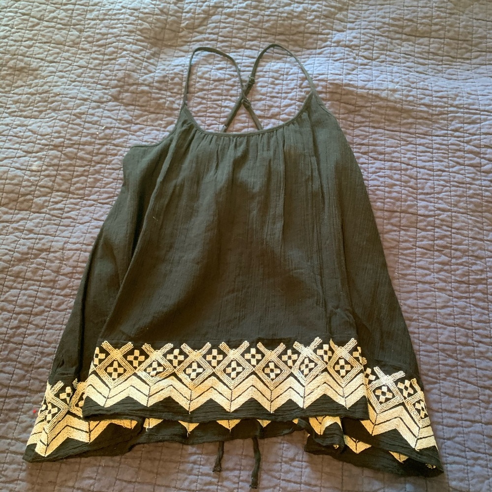 Cross Back Tank Top